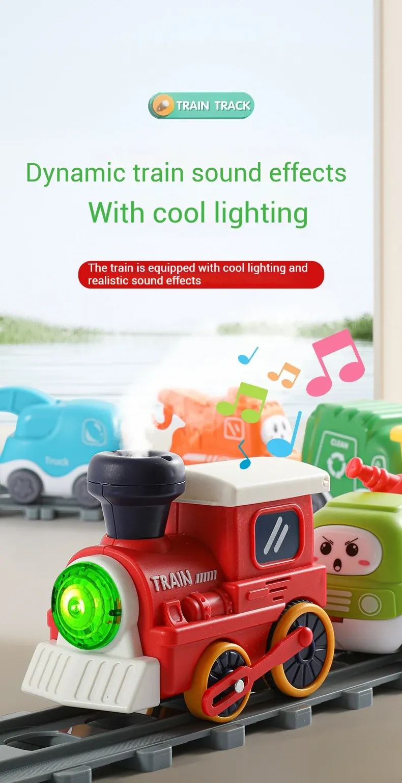 Children Electric Track Train Toy