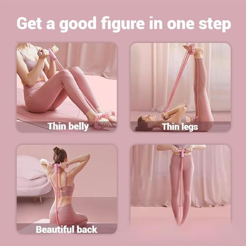 6 Tubes Foot Pedal Resistance Trainer