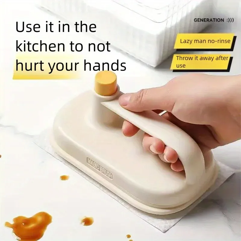 Magic Oil-Stain Cleaner Brush