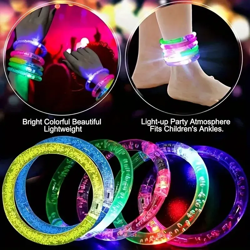 88 Bracelet lumineux coloré