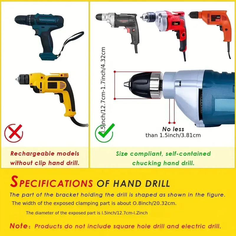 157 Adaptateur pour perceuse à trou carré