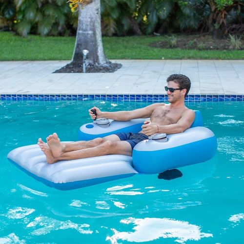 PoolCandy Splash Runner Motorized Pool Lounger