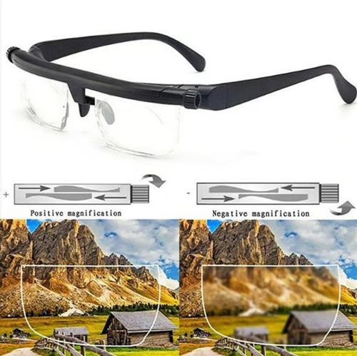 Adjustable Focus Glasses Near AND Far Sight