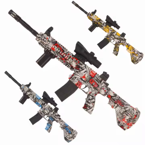 7.4v electric automatic toy gun fires gel blaster gun electric gun for adults and kids hot tiktok toy