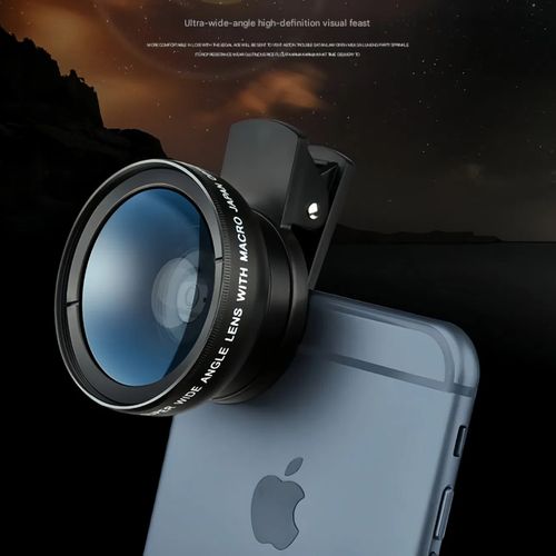 0.45x ultra-wide angle + 12.5x macro phone camera external lens effect phone lens