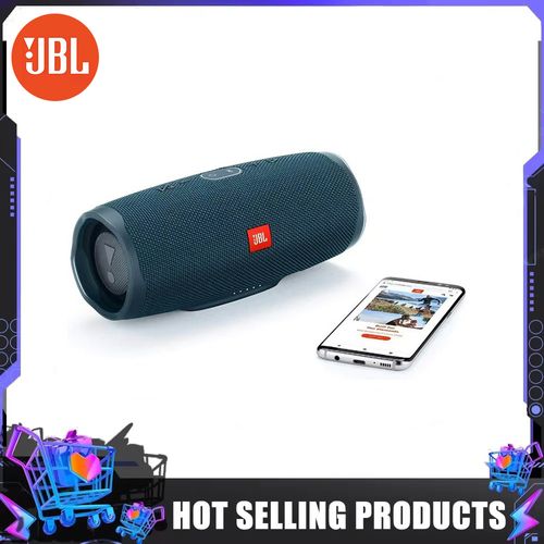 JBL Charge 4 Waterproof Portable Bluetooth Speaker - Black
