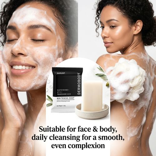 Niacinamide Brightening Beauty Bar | Exfoliating Soap for Strawberry Skin & Glowing Complexion