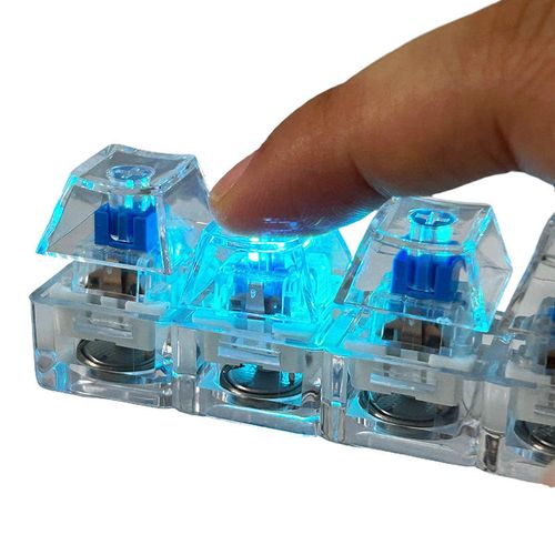 Mini 4-Key Fidget Toy - Portable Stress Relief Keychain Pendant