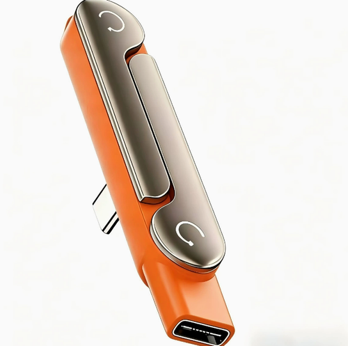 Elbow Type-C Adapter: 240W Fast Charge & Data Sync | Space-Saving Foldable Bracket