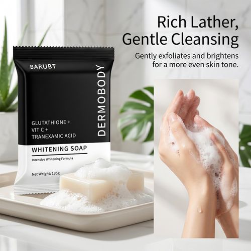 Niacinamide Brightening Beauty Bar | Exfoliating Soap for Strawberry Skin & Glowing Complexion