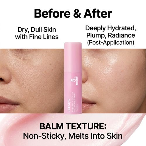 Premium 5% PDRN Collagen Balm Stick – Plumping & Brightening Face Care for Women (10g)