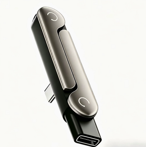 Elbow Type-C Adapter: 240W Fast Charge & Data Sync | Space-Saving Foldable Bracket