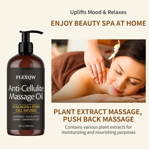 Vitamin C Body Massage Oil | Firming, Anti-Cellulite & Stretch Mark Care