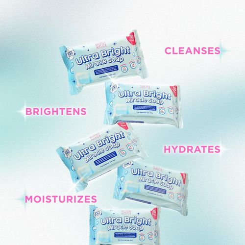 Hikari Ultra Bright Miracle Soap 75g | Deep Cleansing, Anti-Mite & Moisturizing Whitening Beauty Bar