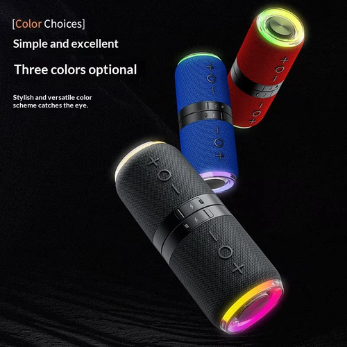G369 Portable TWS Speaker with RGB Lights | Magnetic Wireless Stereo Bluetooth Speaker