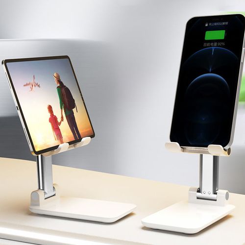 Adjustable Desktop Phone Holder & Tablet Mount | Flexible Gooseneck Stand for Office, Bed & Live Content