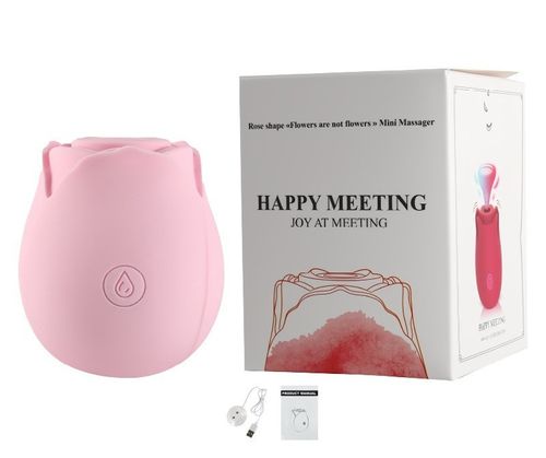 Premium Waterproof Rose Vibrator | Gentle Clitoral Suction Stimulator for Intimate Pleasure