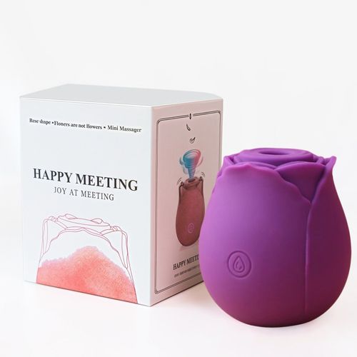 Premium Waterproof Rose Vibrator | Gentle Clitoral Suction Stimulator for Intimate Pleasure