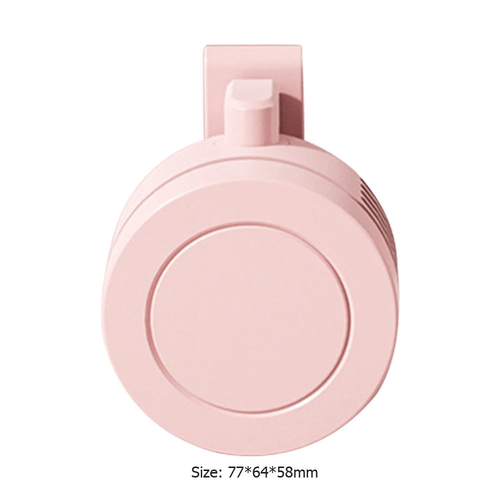 2-in-1 Bladeless Waist Clip Fan | Portable Neck Fan with 3 Speeds for Outdoor Cooling