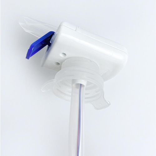Portable Electric Beverage Pump with Straw - Automatic Water & Milk Dispenser for Outdoor & Household