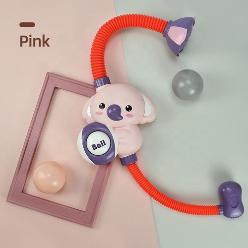 New Elephant Baby Shower Animal Bath Toys Set for Kids with Spinning Squeeze Features Electric Water Spray ABS Plastic
