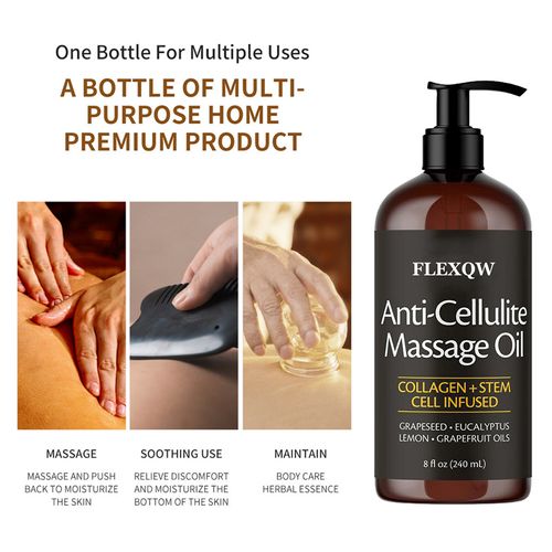 Vitamin C Body Massage Oil | Firming, Anti-Cellulite & Stretch Mark Care