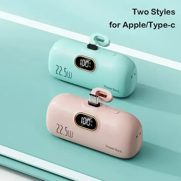 🌟Hot Sale 49%💥Buy 2 get 10% off🔥5000mAh Mini Portable Charger Power Bank for Phone