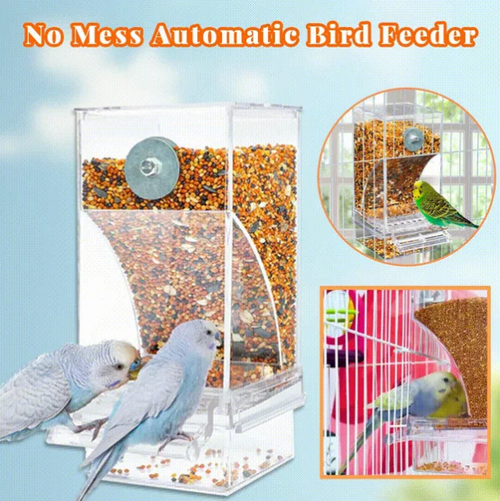 🔥No Mess Automatic Bird Feeder