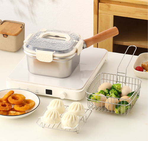 Portable Multifunctional Fryer Food Storage Box