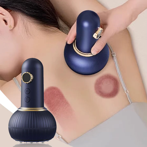 Electric cupping and scraping instrument intelligent massage scraping whole body universal meridian dredging home massager
