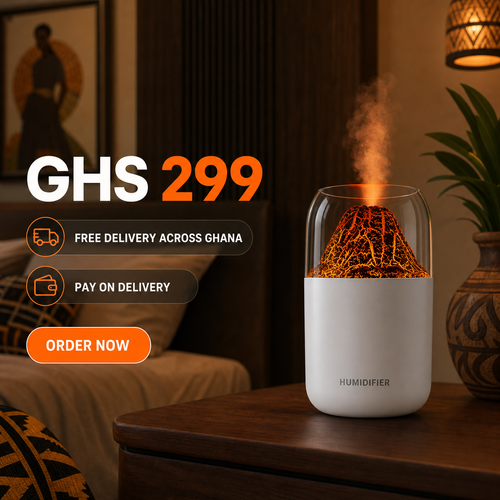 Y10 Volcano Mist Aroma Diffuser & Humidifier Ghana