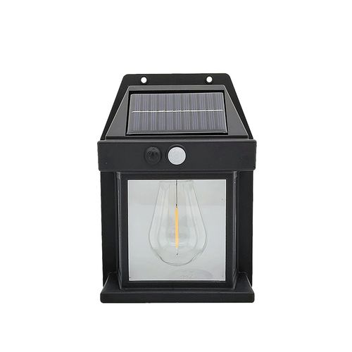 Intelligent induction solar courtyard light household outdoor waterproof small night light solar wall light