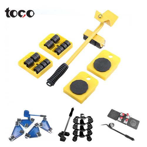 TOCO Move Heavy Furniture Lifter Mover Tool Set Furniture Mover Wheels Lifting Moving Tool