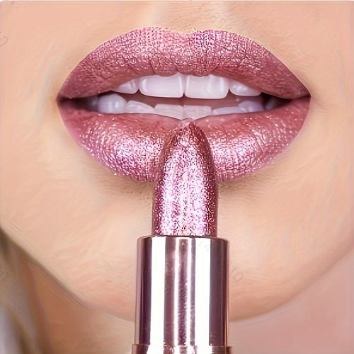 Starry Night Rose Pink Lipstick - Softening, Natural Gloss Finish For All Skin Types, Waterproof & Smudge-Proof