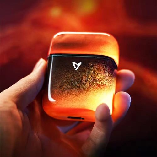 New BT5.4 Tws Anc Wireless Earbuds Noise Cancellation Tws Headphones Transparent Flashing Light Earphone