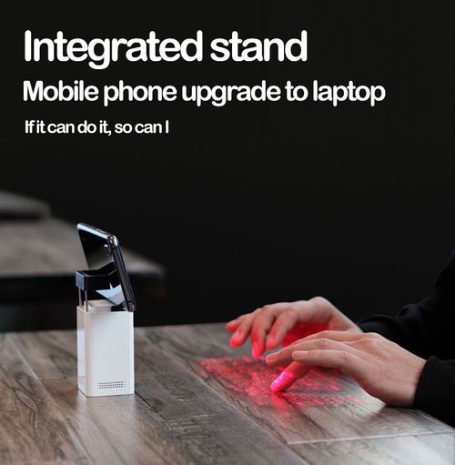 BT Virtual Laser Keyboard Mobile Phone Universal Mouse Mobile Phone Bracket Mobile Power Function Projection Keyboard