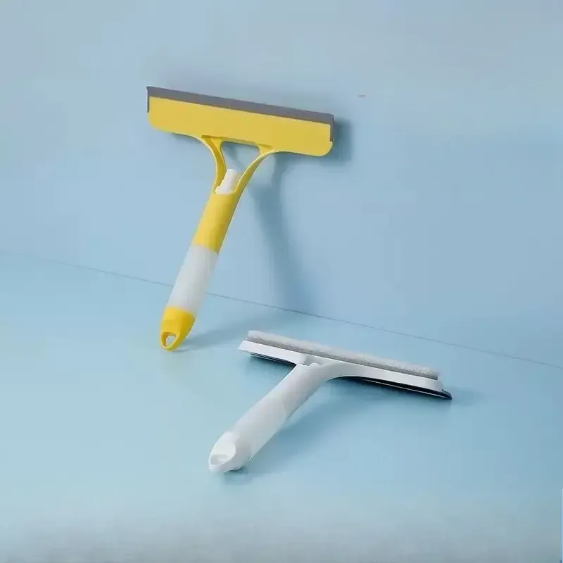 Multifunctional Glass Wiper Watering Can Sponge Squeegee Cleaning Mirrors Windows Cars Includes Bathroom Accessories Kitchen Use