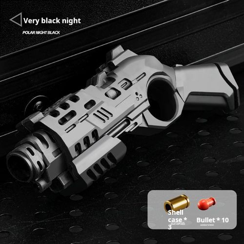 The new EDC launchable toy shotgun, a small pistol decompression toy featuring high-tech one-click shell ejection and slide action.