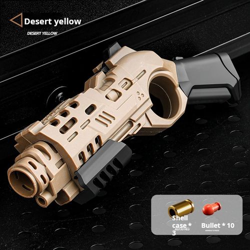 The new EDC launchable toy shotgun, a small pistol decompression toy featuring high-tech one-click shell ejection and slide action.