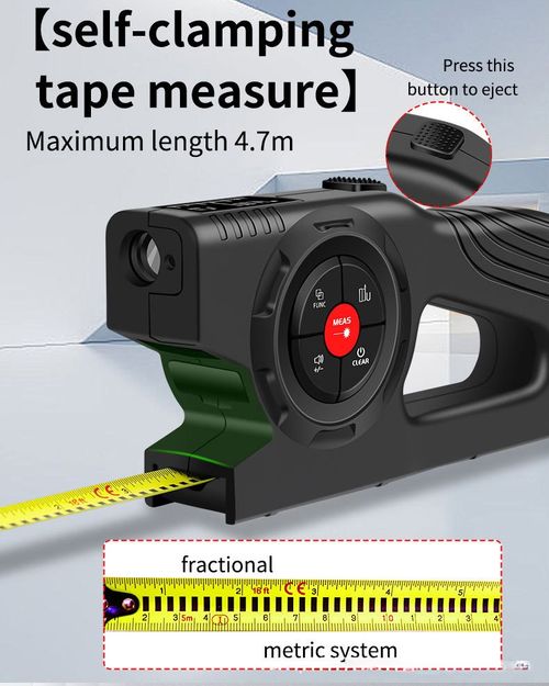 SNAKOL 3-in-1 Smart Electronic Measuring Tape Digital Laser Rangefinder Tape Measure Rechargeable Laser Rangefinders
