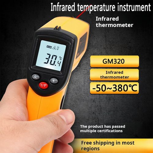 -50~380C Factory Infrared Laser Thermometer Touchless Temperature Gauge Pyrometers