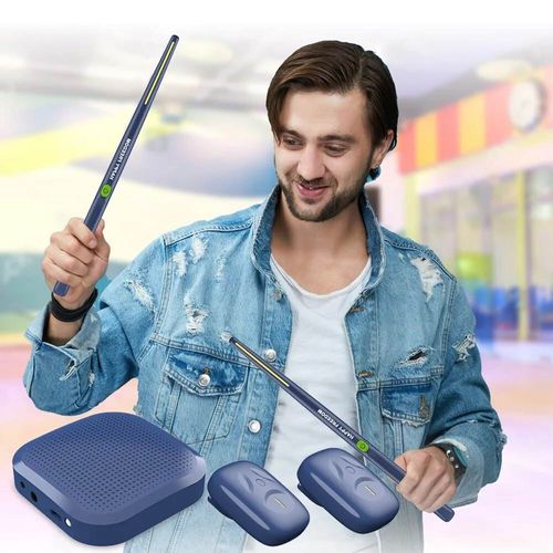 Aeroband Pocket Drum 2 Plus Somatosensory Digital Electronic Virtual Air Drum Stick With Drum Control Console for Beginners