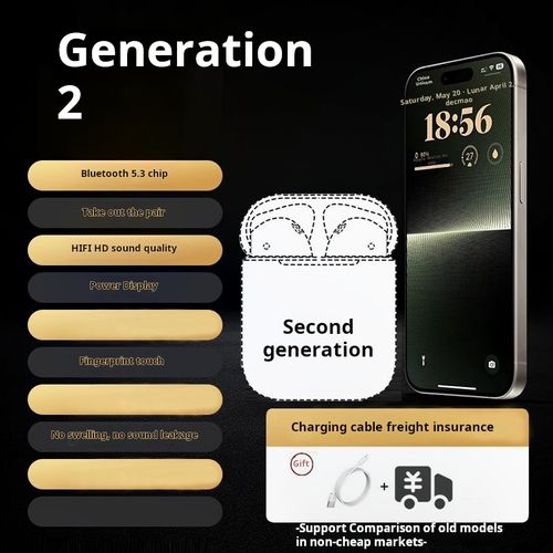 TWS Pro4 high-quality noise-canceling wireless Bluetooth headset