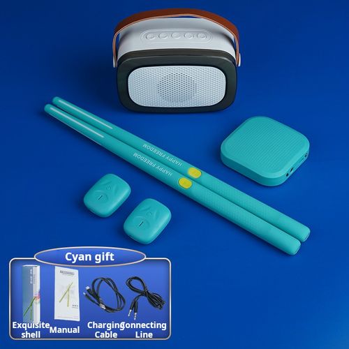 Aeroband Pocket Drum 2 Plus Somatosensory Digital Electronic Virtual Air Drum Stick With Drum Control Console for Beginners