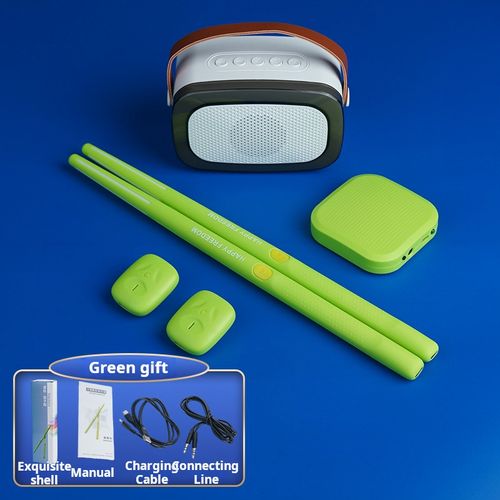 Aeroband Pocket Drum 2 Plus Somatosensory Digital Electronic Virtual Air Drum Stick With Drum Control Console for Beginners