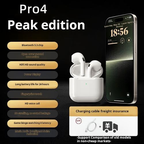 TWS Pro4 high-quality noise-canceling wireless Bluetooth headset