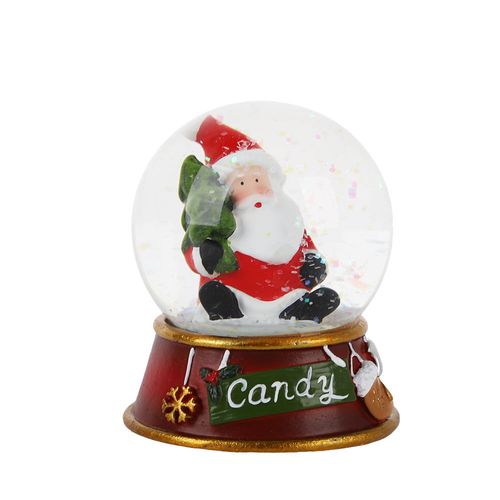 Christmas event winter glass decorations Santa Claus crystal ball snowball children's gift Christmas decorations