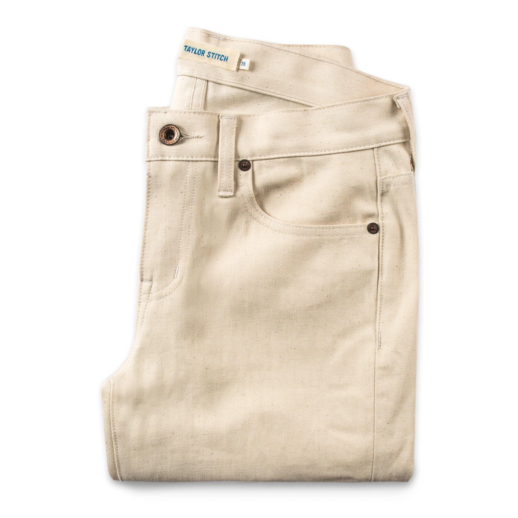 Nnoeu Adler Jean in Cone Mills Natural