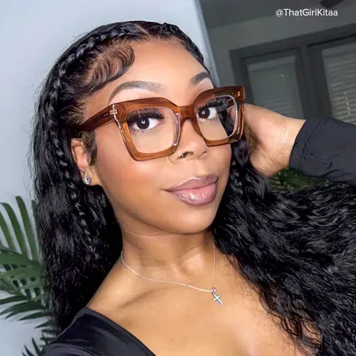 ✨Visual Companion New Champagne Simple Unisex Solid Color Sunglasses✨