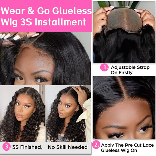💕HD lace realistic black women's straight wig, so natural and soft🥹🤎 I love it